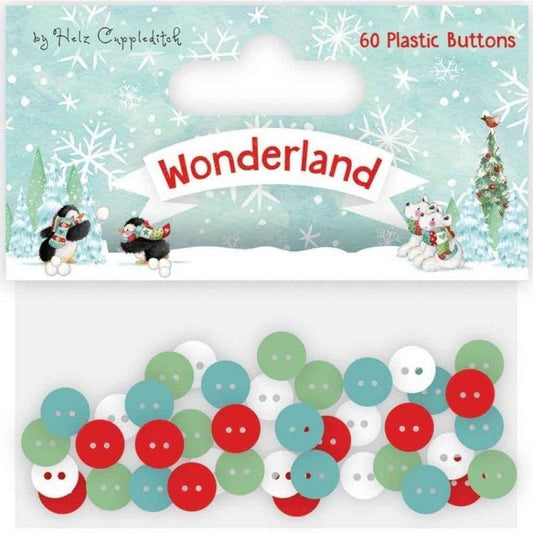 BOTONES WONDERLAND (60 PCS)