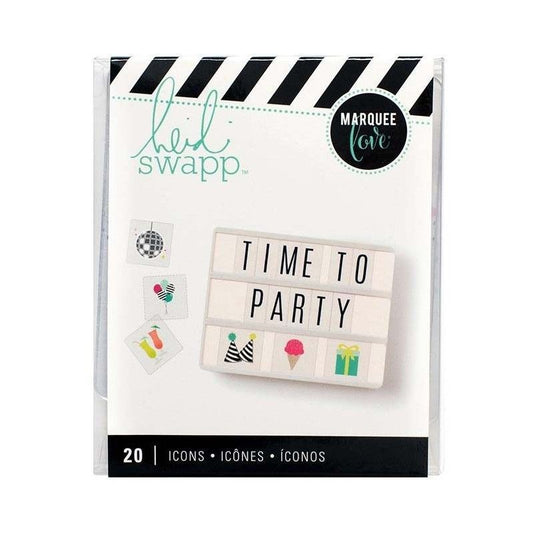 ICONOS PARTY PARA LIGHTBOX (20 PCS)