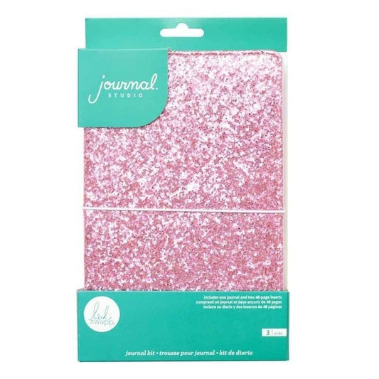 KIT JOURNAL STUDIO GLITTER ROSA