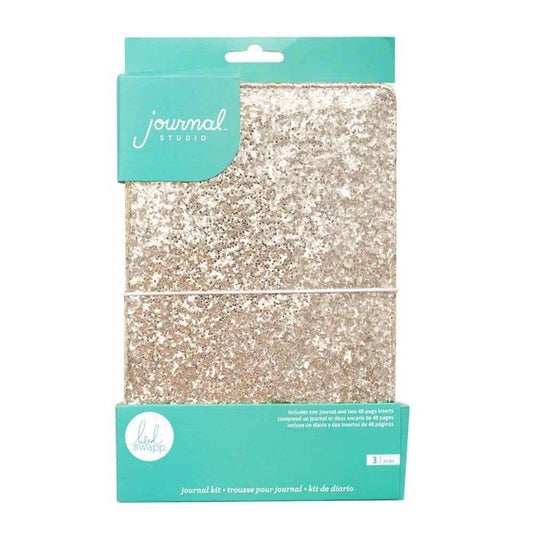 KIT JOURNAL STUDIO GLITTER DORADO