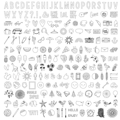 MEMORIA USB CON DISEÑOS PARA FOIL QUILL DE AMY TANGERINE