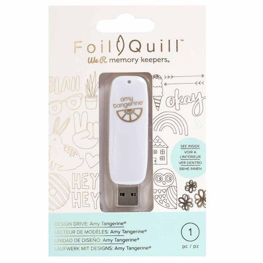 MEMORIA USB CON DISEÑOS PARA FOIL QUILL DE AMY TANGERINE