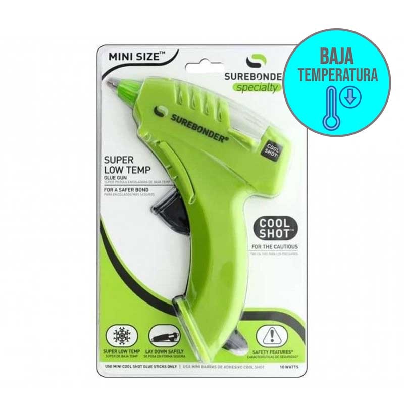 MINI PISTOLA DE SILICONA BAJA TEMPERATURA COOL SHOT