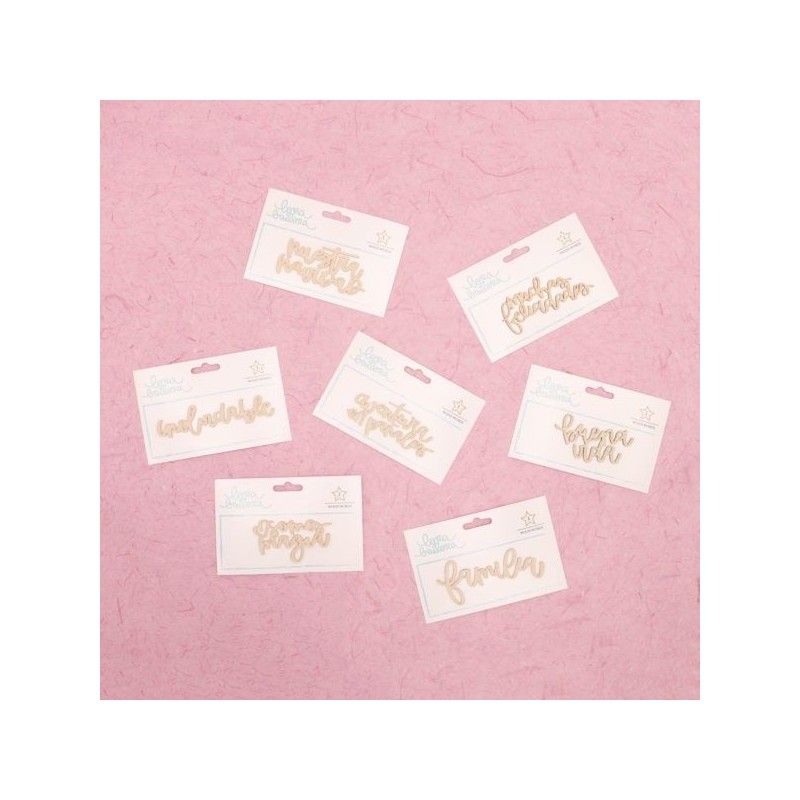 MADERITA MUCHAS FELICIDADES