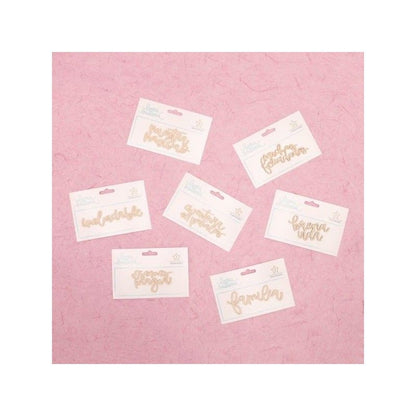 MADERITA MUCHAS FELICIDADES