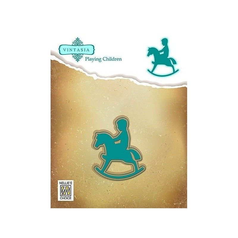 TROQUEL NIÑO EN CABALLITO NELLIE’S CHOICE