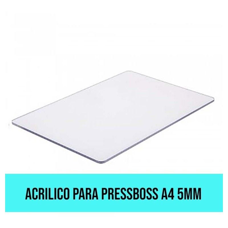 ACRILICO PARA PRESSBOSS A4 5mm