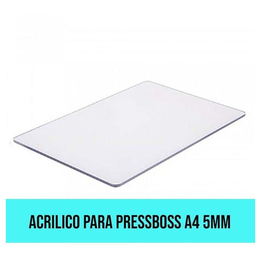 ACRILICO PARA PRESSBOSS A4 5mm