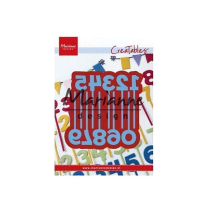 TROQUEL PINS NUMEROS MARIANNE DESIGN