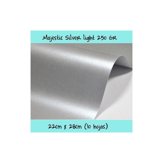 MAJESTIC SILVER LIGHT 250 GR 22cm x 28cm (10 PCS)