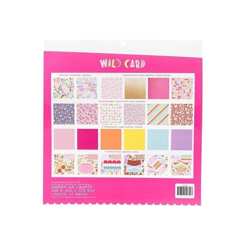 DAMASK LOVE WILD CARD  12 X 12 - BLOCK PARA PROYECTOS