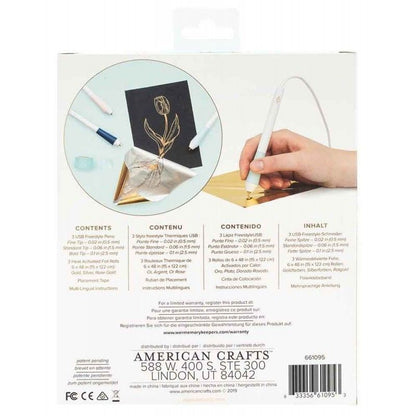 KIT FREESTYLE FOIL QUILL PUNTA FINA, STANDAR Y GRUESA We R