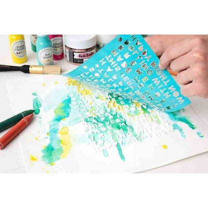 SET DE STENCIL FLOR SALVAJE Y MIEL (3 PCS) VICKI BOUTIN