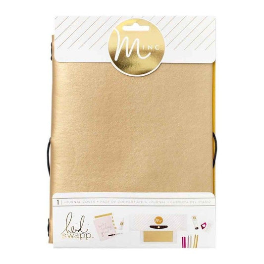 COVER JOURNAL GOLD - CUBIERTA DORADA HEIDI SWAPP (1 PCS) COLECCION MINC