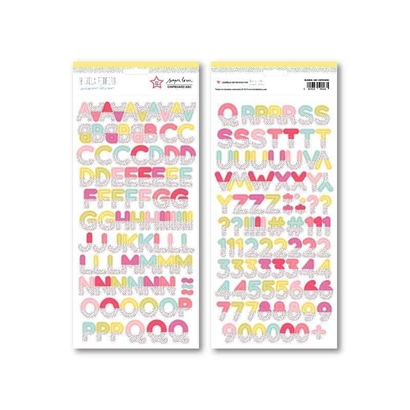 ABC CHIPBOARD PAPER LOVER (177 PCS)