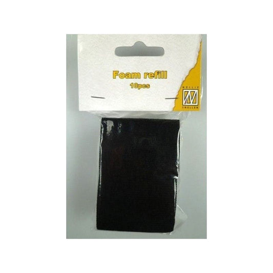 REPUESTOS PARA APLICADOR DE TINTA RECTANGULAR (10 PCS) NELLIES CHOICE