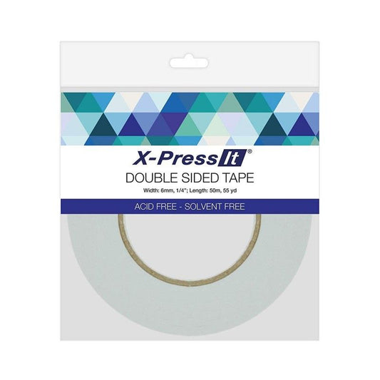 CINTA DOBLE CARA X-PRESS 6mm X 50 m