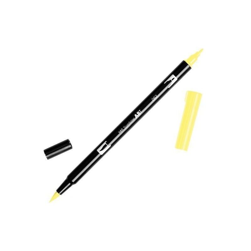 TOMBOW DUAL BRUSH PEN 062 PALE YELLOW