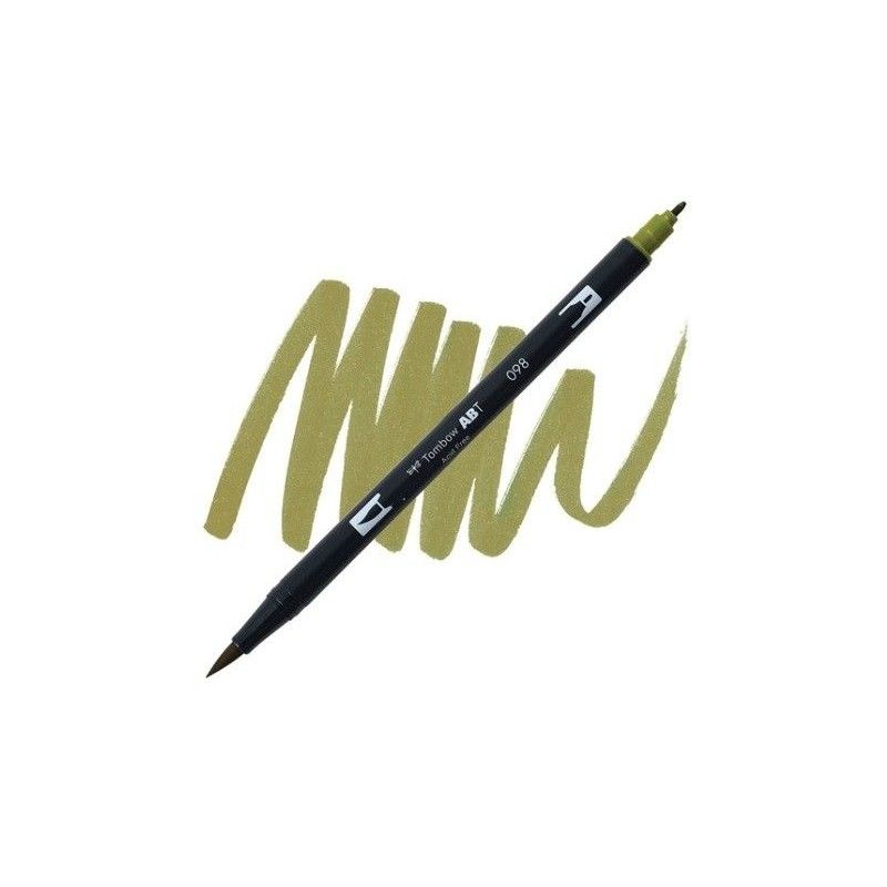 TOMBOW DUAL BRUSH PEN 098 AVOCADO
