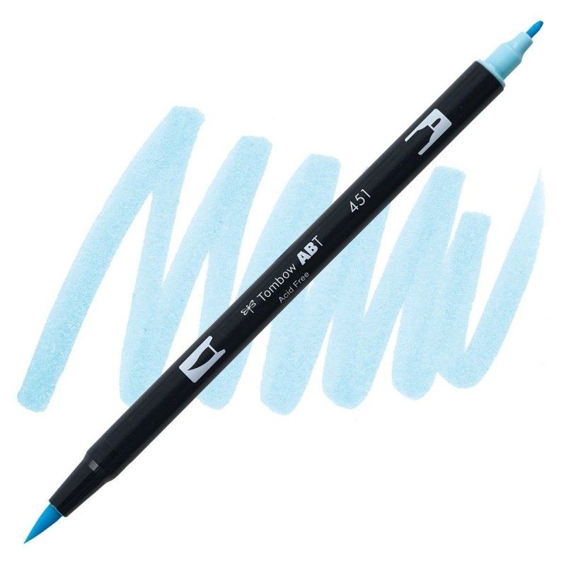 TOMBOW DUAL BRUSH PEN 451 SKY BLUE