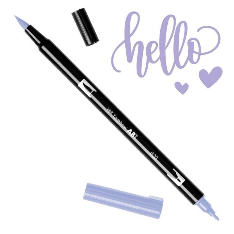 TOMBOW DUAL BRUSH PEN 620 LILAC