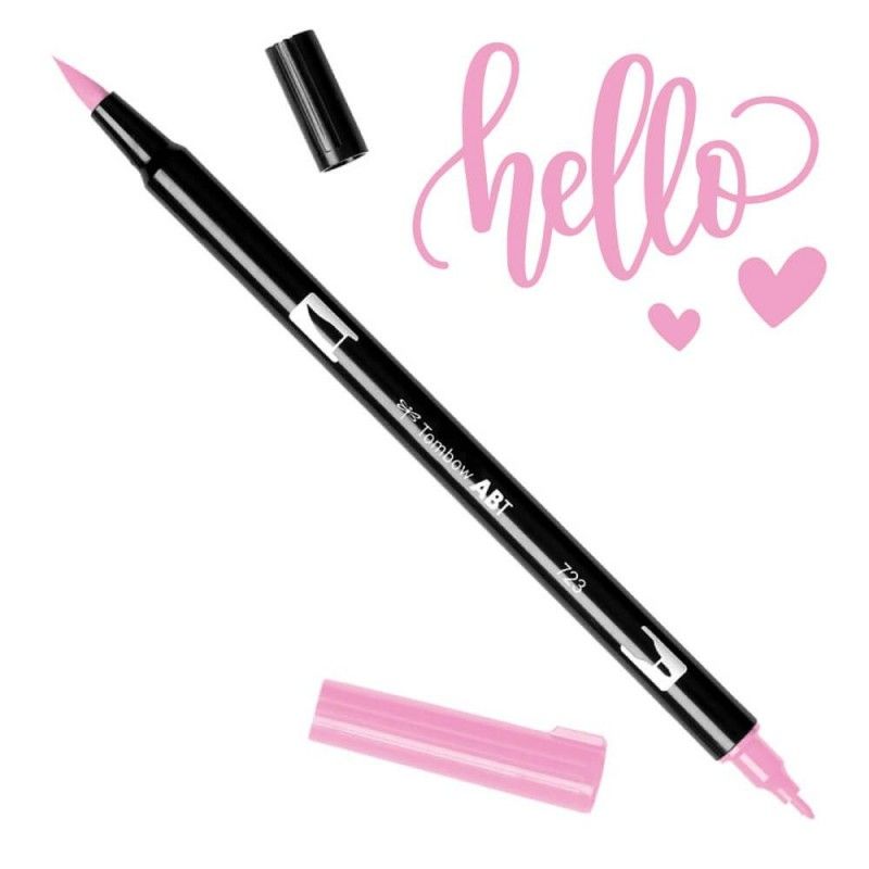 TOMBOW DUAL BRUSH PEN 723 PINK