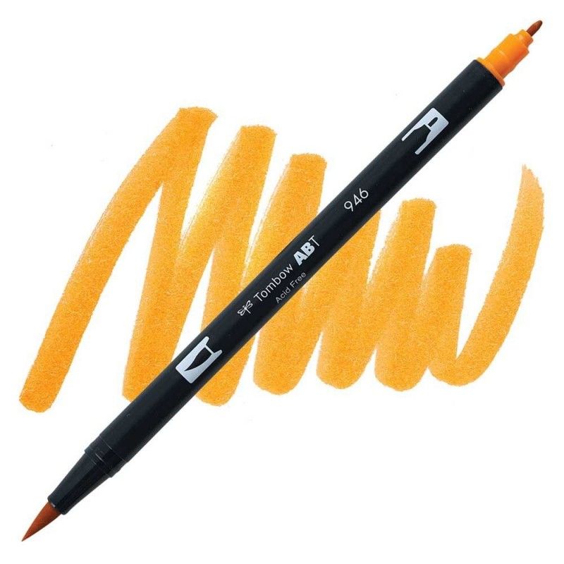 TOMBOW DUAL BRUSH PEN 946 GOLD OCHRE