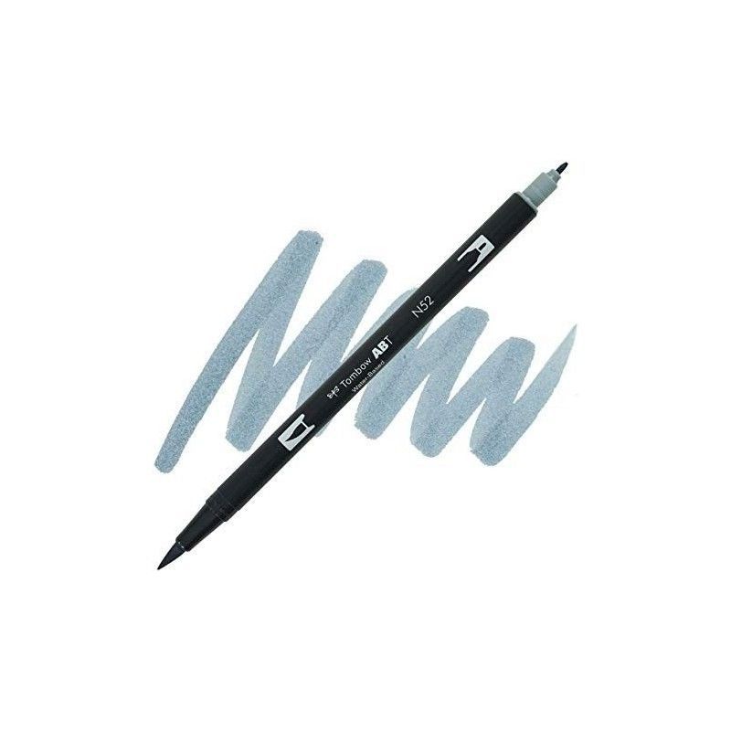 TOMBOW DUAL BRUSH PEN N52 COOL GRAY 8