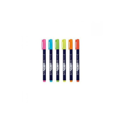 MARCADOR FUDENOSUKE ROJO NEON PUNTA DURA 94 TOMBOW