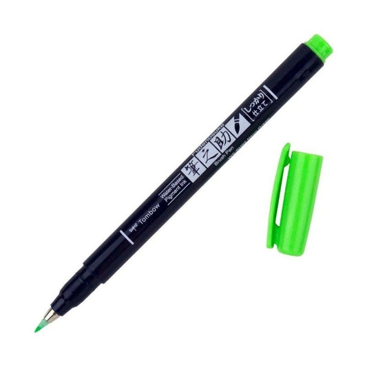 MARCADOR FUDENOSUKE VERDE NEON PUNTA DURA 92 TOMBOW