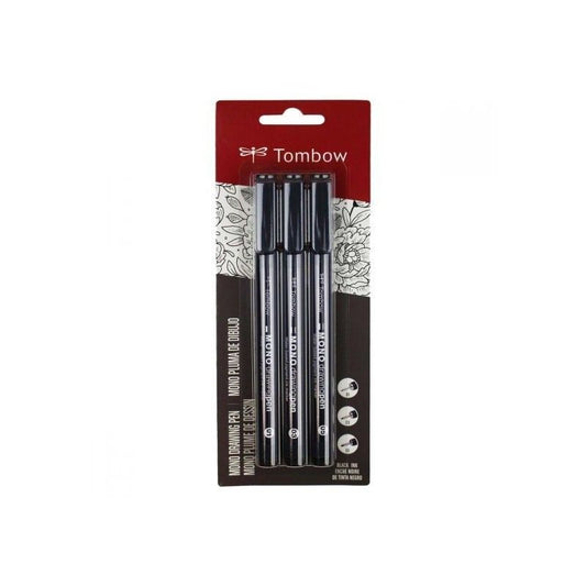 SET DE 3 BOLIGRAFOS DE DIBUJO MONO TOMBOW