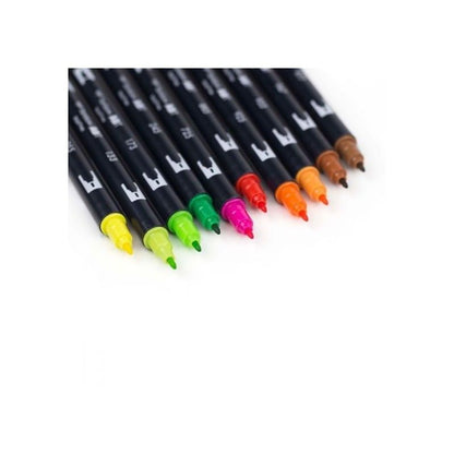 TOMBOW DUAL BRUSH CITRICOS (10 PCS)