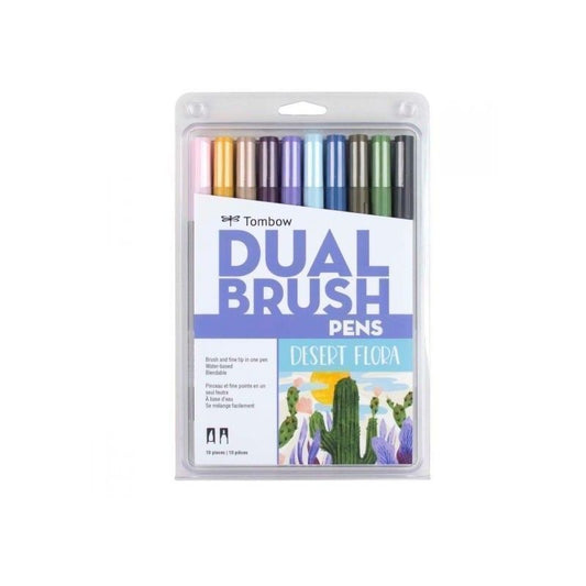 TOMBOW DUAL BRUSH FLORA DESERTICA (10 PCS)