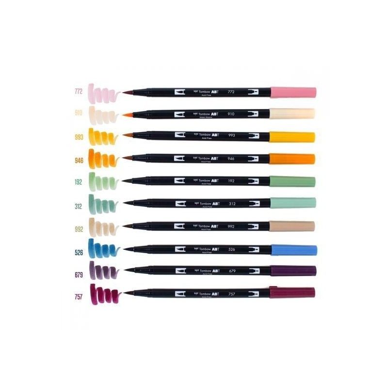 TOMBOW DUAL BRUSH CABAÑA (10 PCS)