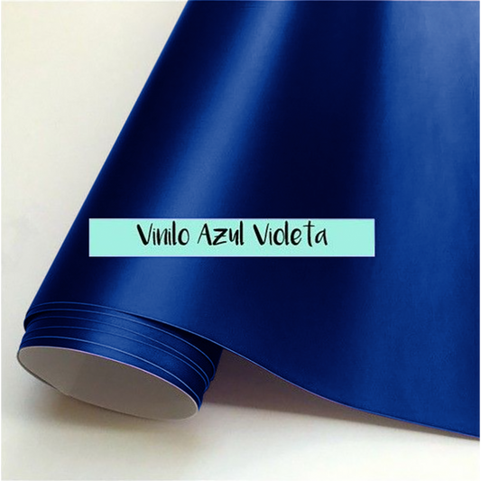 VINILO AZUL VIOLETA DE 30cm x 5 mts