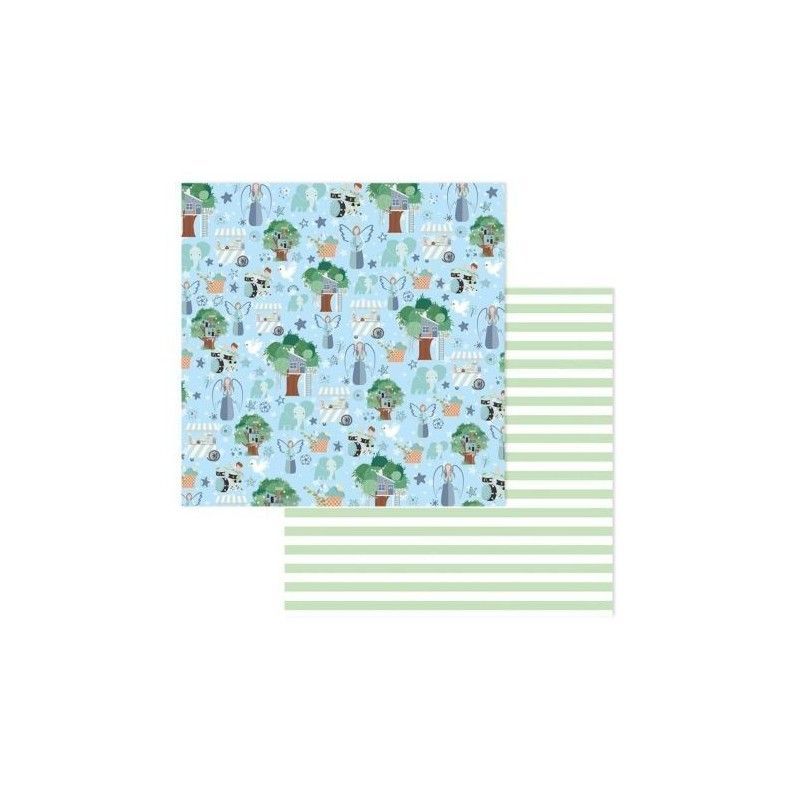 SET DE PAPELES MI PRIMERA ILUSION DOBLE CARA NIÑO JOHANNA RIVERO