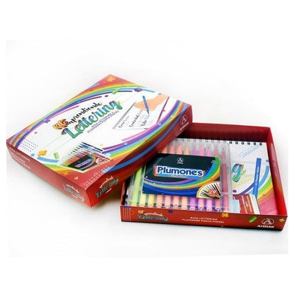 KIT APRENDIENDO LETTERING X 24 COLORES  ARTISAN