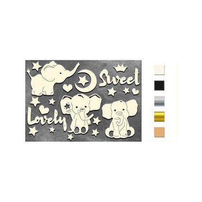 CHIPBOARD "MY LITTLE BABY BOY 2"