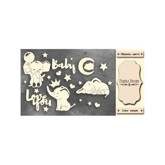 CHIPBOARD "MY LITTLE BABY BOY 1"