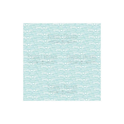 SET DE PAPELES PARTY GIRL 20 X 20 CM (DOBLE CARA)