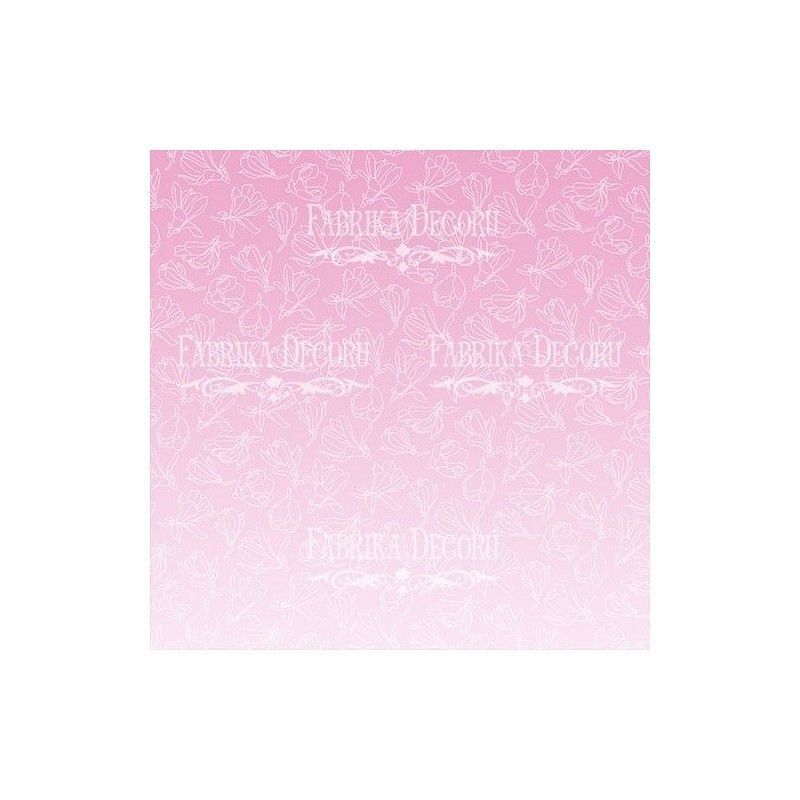 SET DE PAPELES MAGNOLIA IN BLOOM 30.5 X 30.5 CM (DOBLE CARA)