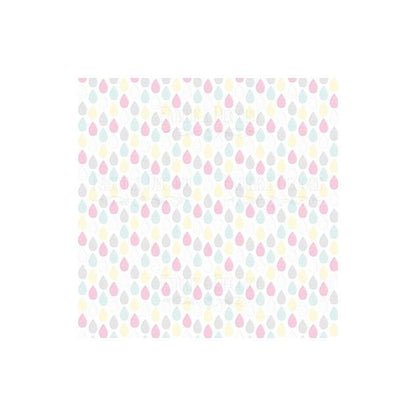 SET DE PAPELES PUFFY FLUFFY GIRL 20 X 20 CM (DOBLE CARA)