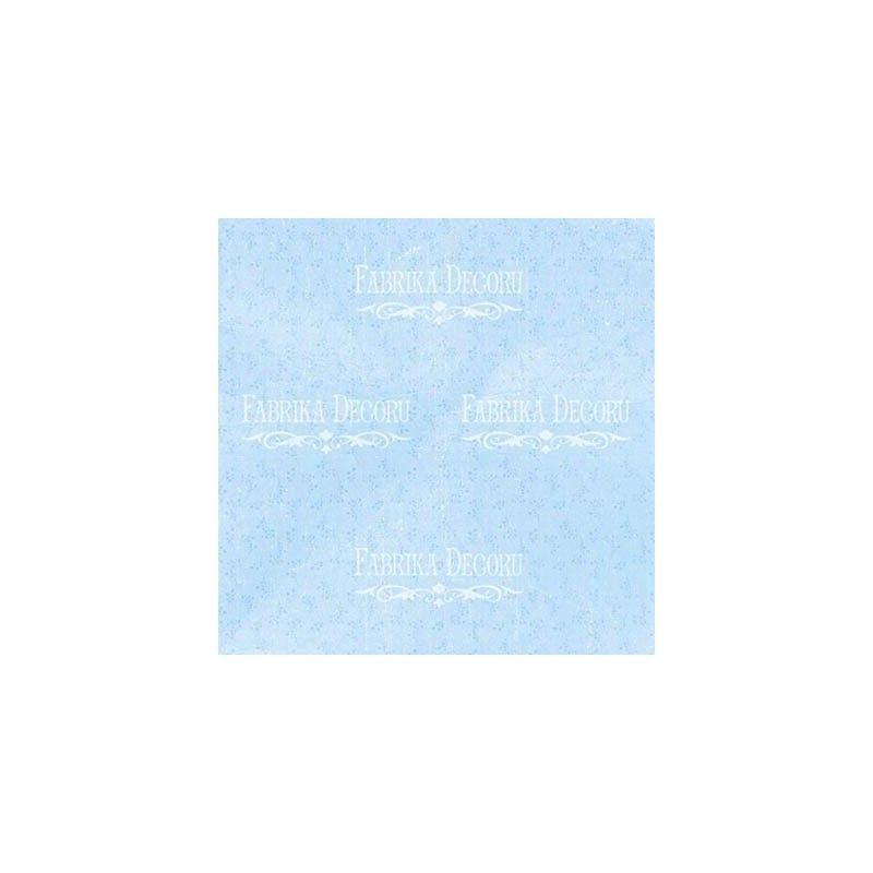 SET DE PAPELES SHABBY BABY BOY 30.5 X 30.5 CM (DOBLE CARA)