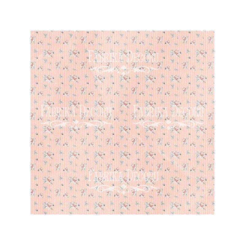 SET DE PAPELES Shabby Baby Girl 20 x 20 CM (DOBLE CARA)