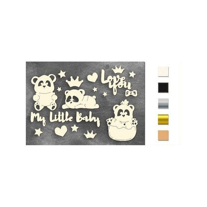 CHIPBOARD MY LITTLE BABY GIRL