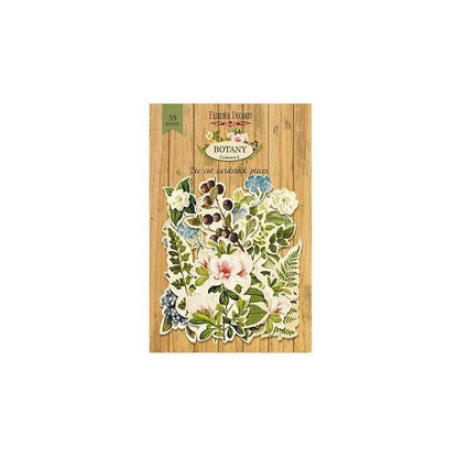DIE CUTS COLECCION "BOTANY SUMMER" 59 PCS