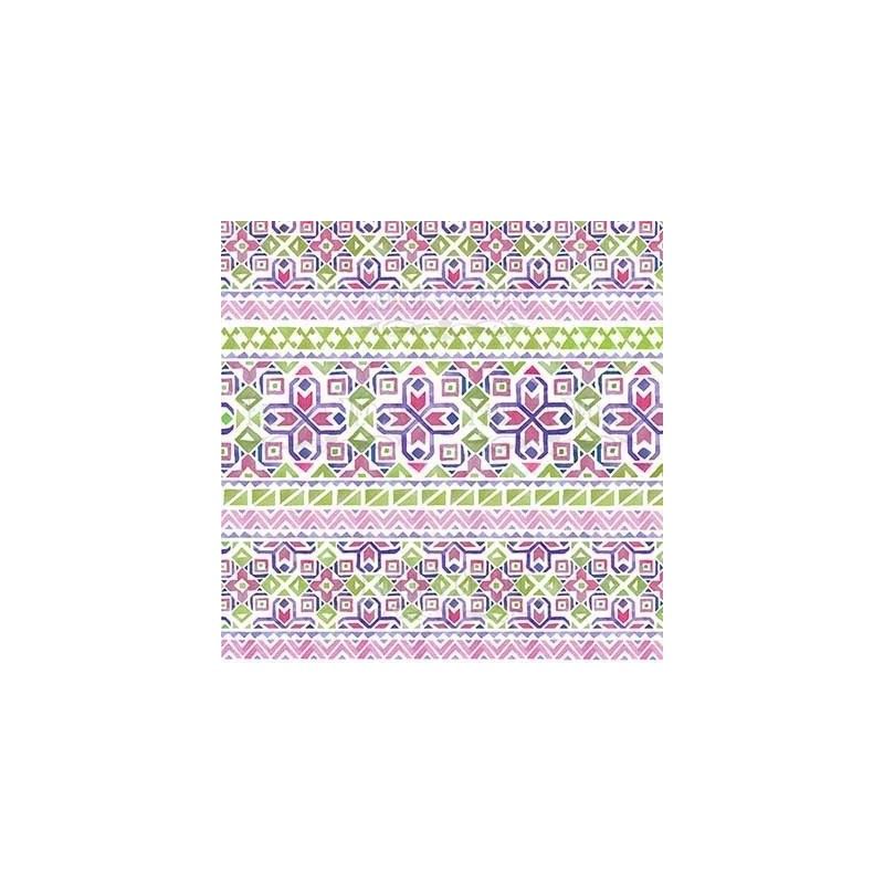 SET DE PAPELES MIND FLOWERS 20 X 20 CM (DOBLE CARA)