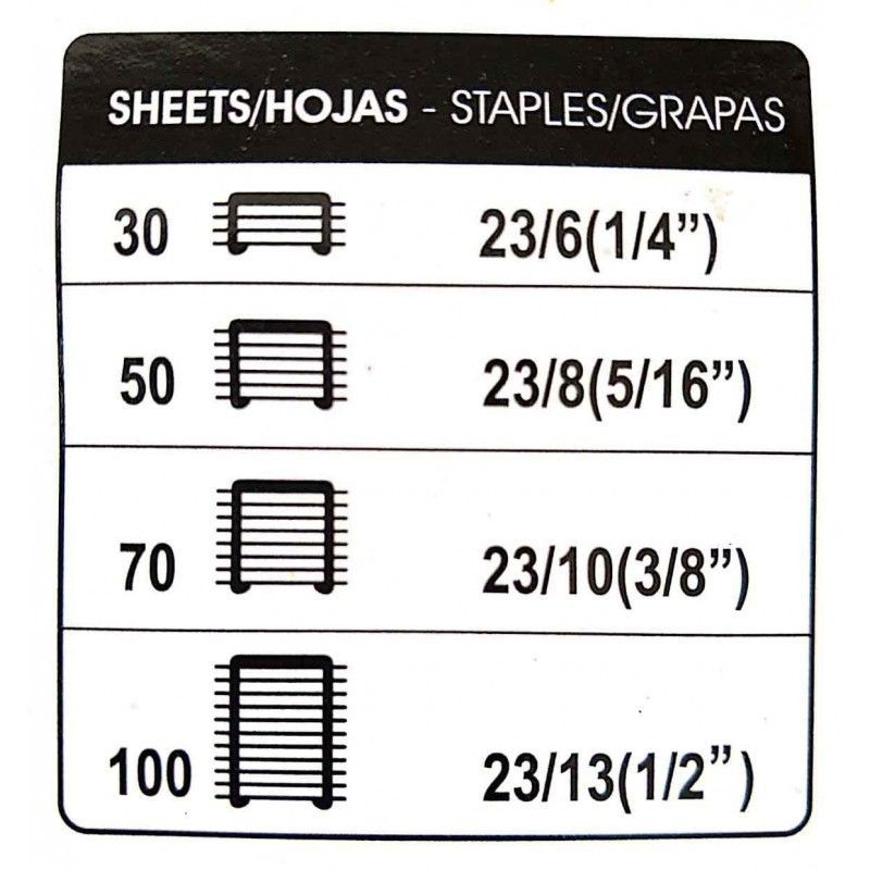 GRAPADORA STUDMARK ST 4351 100 HOJAS