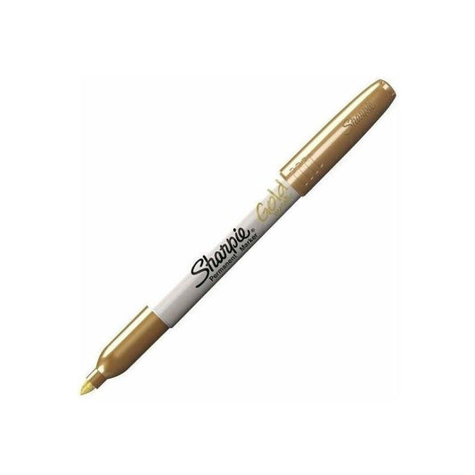 MARCADOR SHARPIE METALICO DORADO/ORO