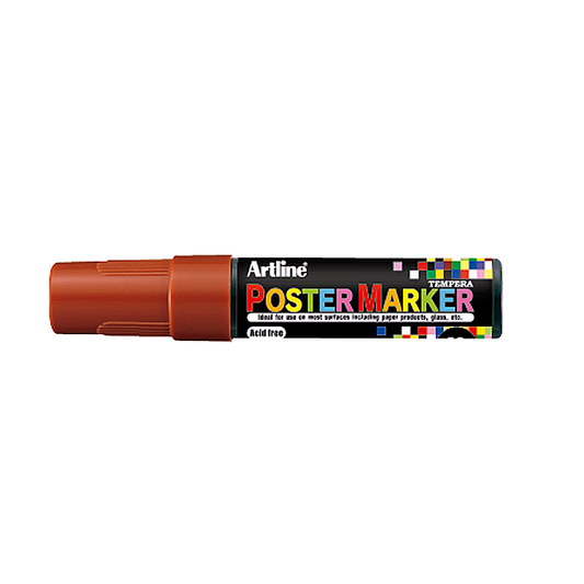 MARCADOR DE TEMPERA POSTER MARKER 12MM CAFE EPP-12